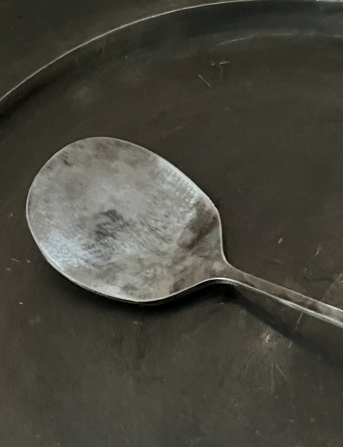 Stainless Steel Hammered Spoon
