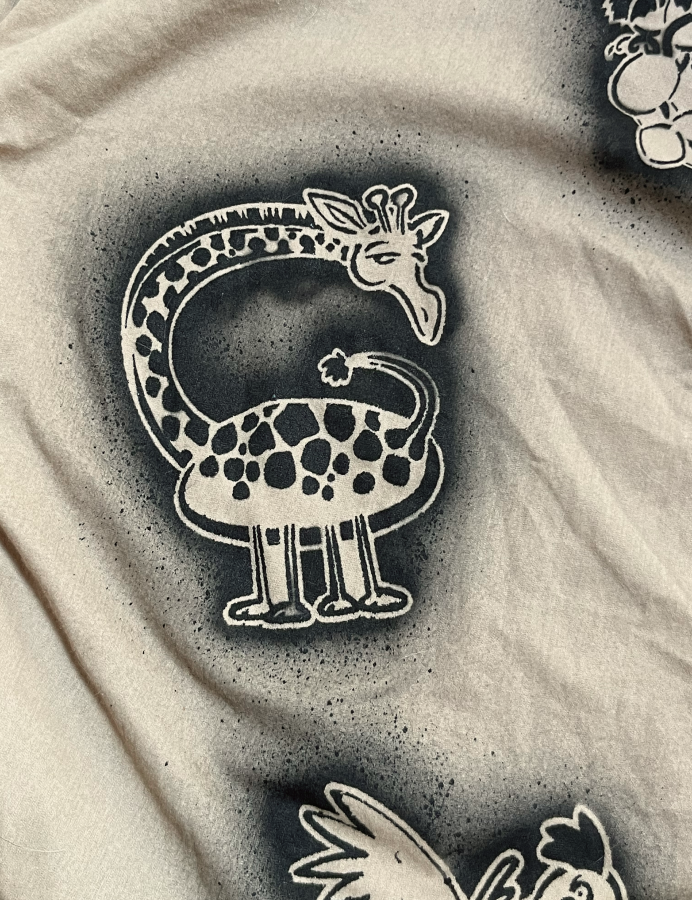 SS18 Alphabet GC Scrunch Shirt